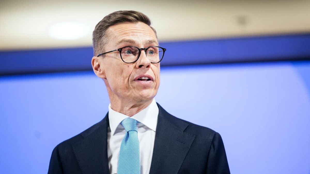Победитель президентских выборов в Финляндии Александр Стубб