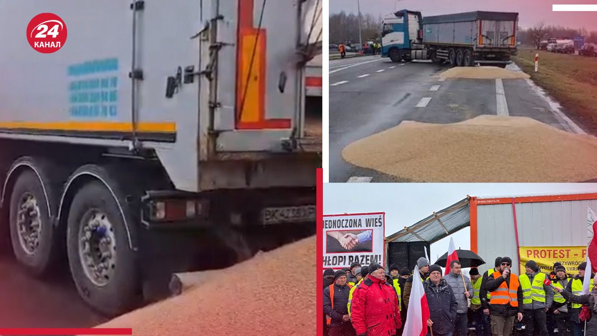 Протести фермерів на кордоні з Україною - чому ЗМІ Польщі не розповідають про блокаду - 24 Канал