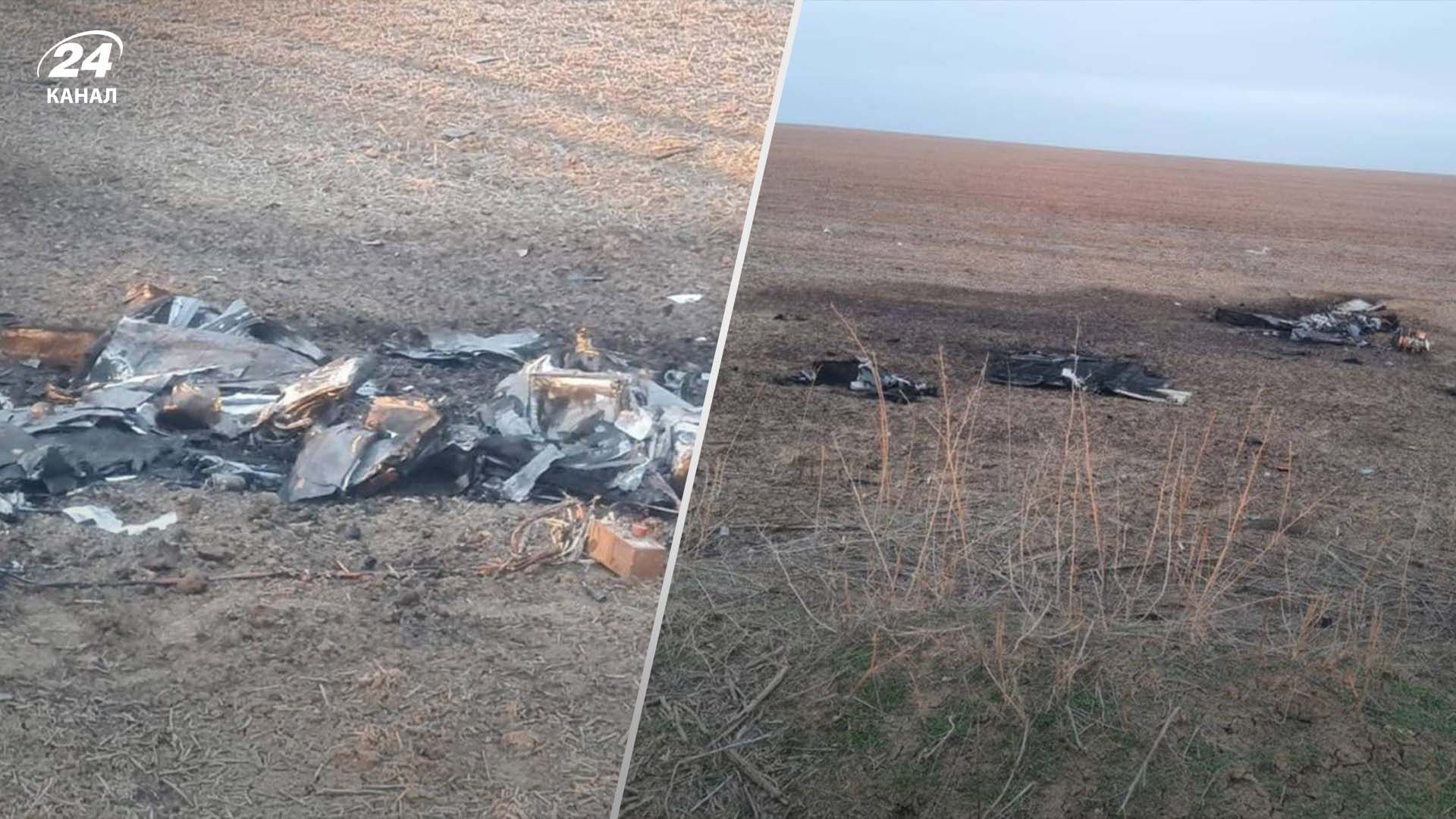"Шахед", найденный в Молдове, упал с неразорвавшейся боевой частью