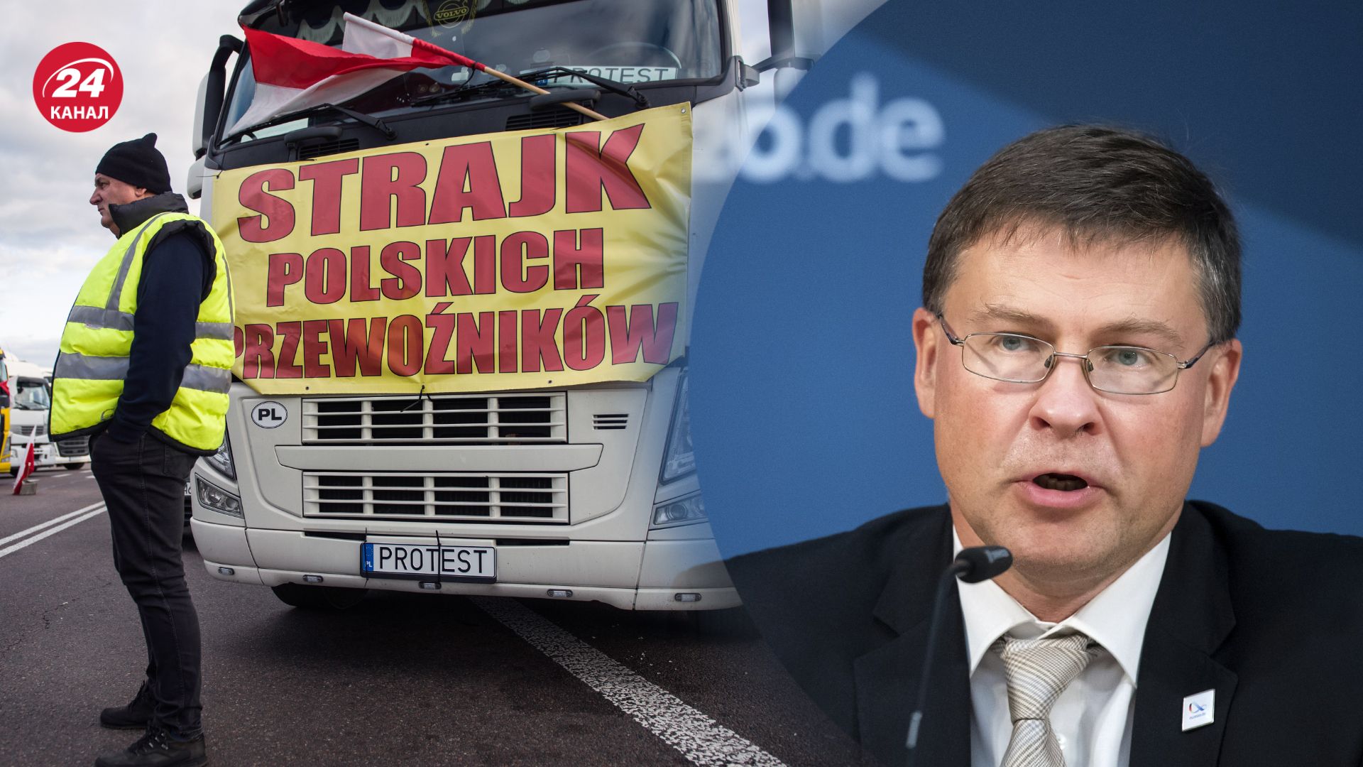 Домбровскіс закликав зняти обмеження проти українського експорту зерна Домбровскіс закликав зняти обмеження проти українського експорту зерна