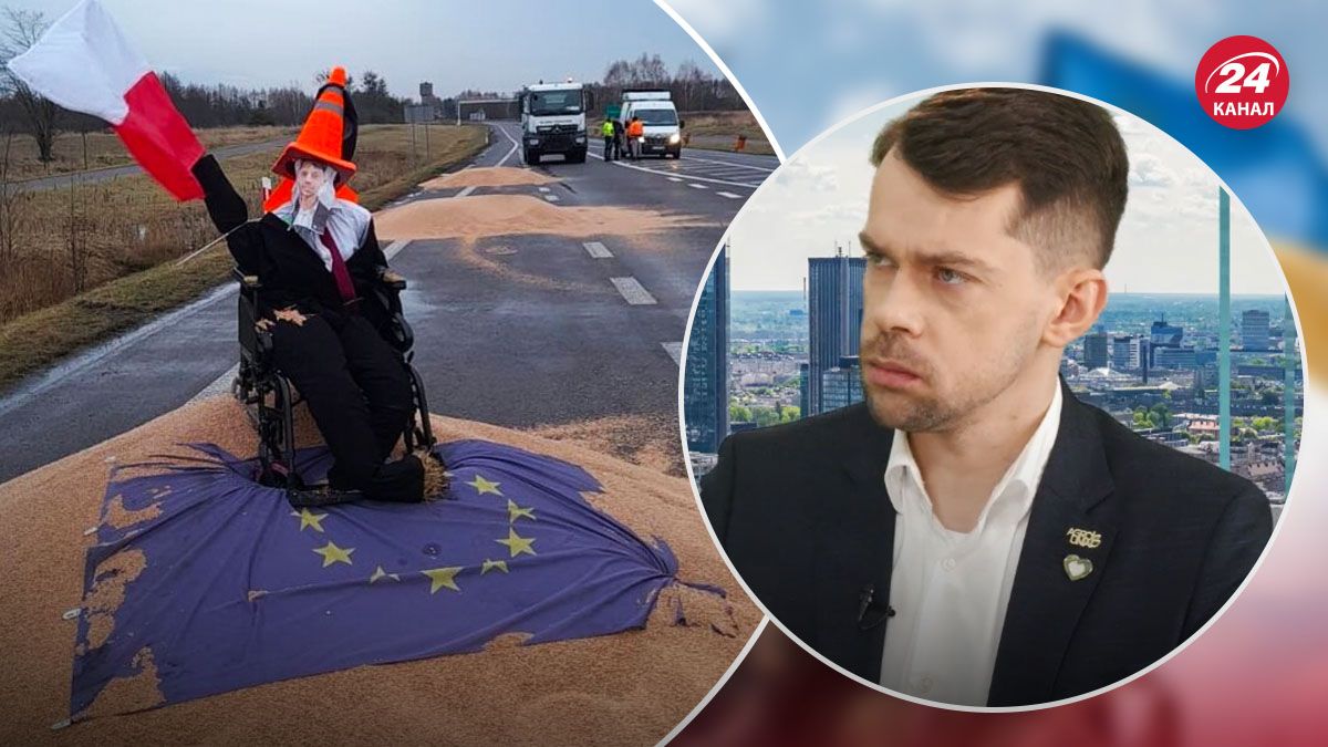 Польский политик заявил о намерении проверять все транзитное зерно из Украины - 24 Канал Польский политик заявил о намерении проверять все транзитное зерно из Украины - 24 Канал