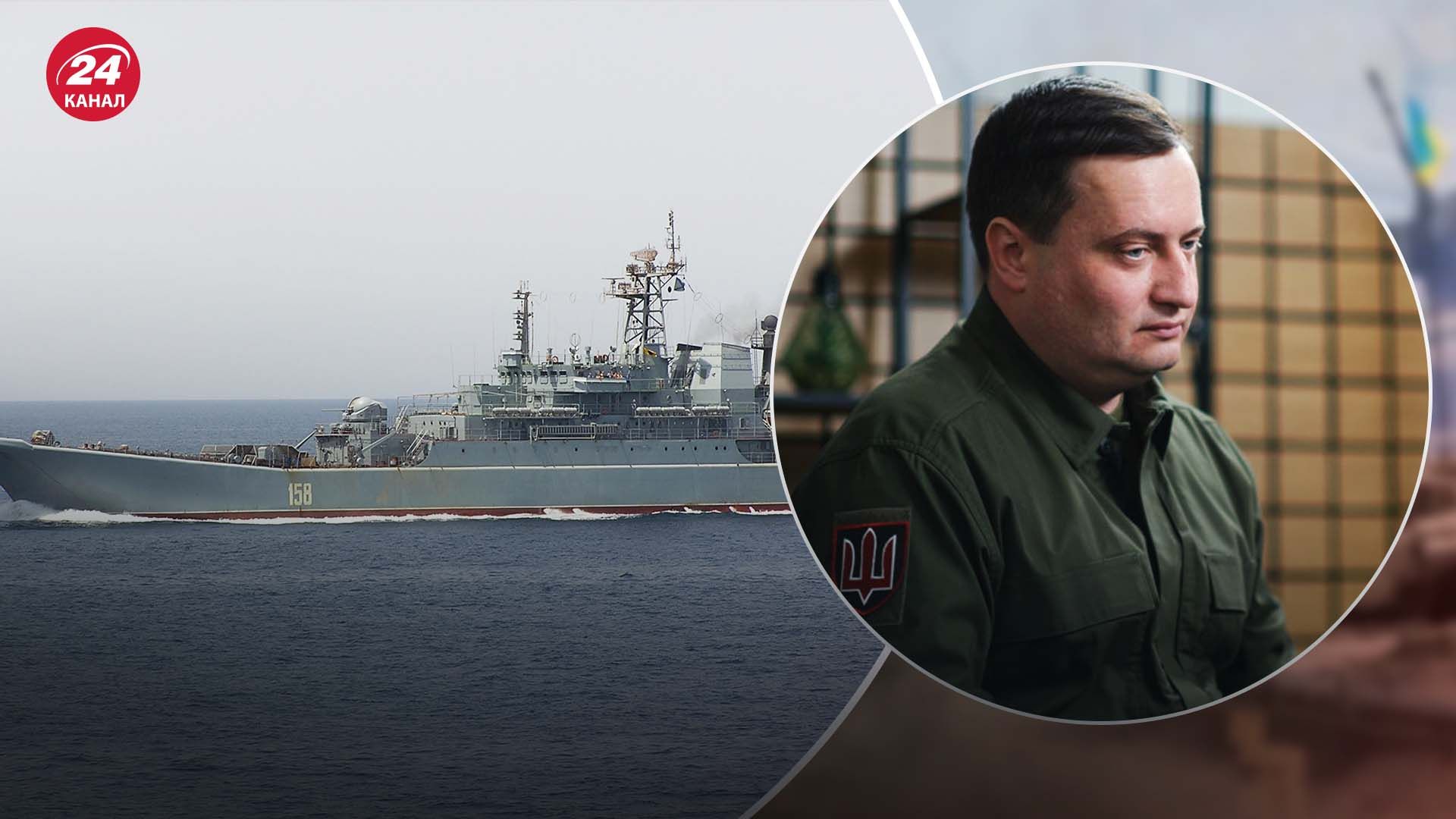 Андрій Юсов прокоментував знищення ВДК "Цезар Куніков" Андрій Юсов прокоментував знищення ВДК "Цезар Куніков"