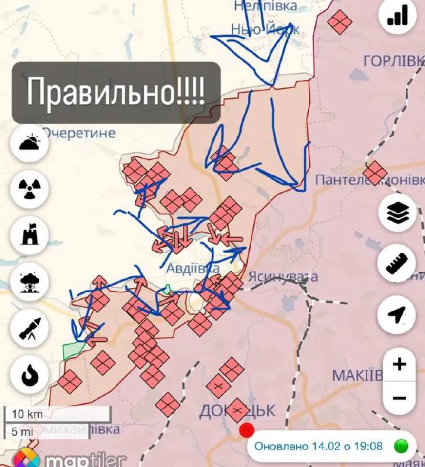 Правильна, на думку Кротевича, тактика оборони Авдіївки Правильна, на думку Кротевича, тактика оборони Авдіївки