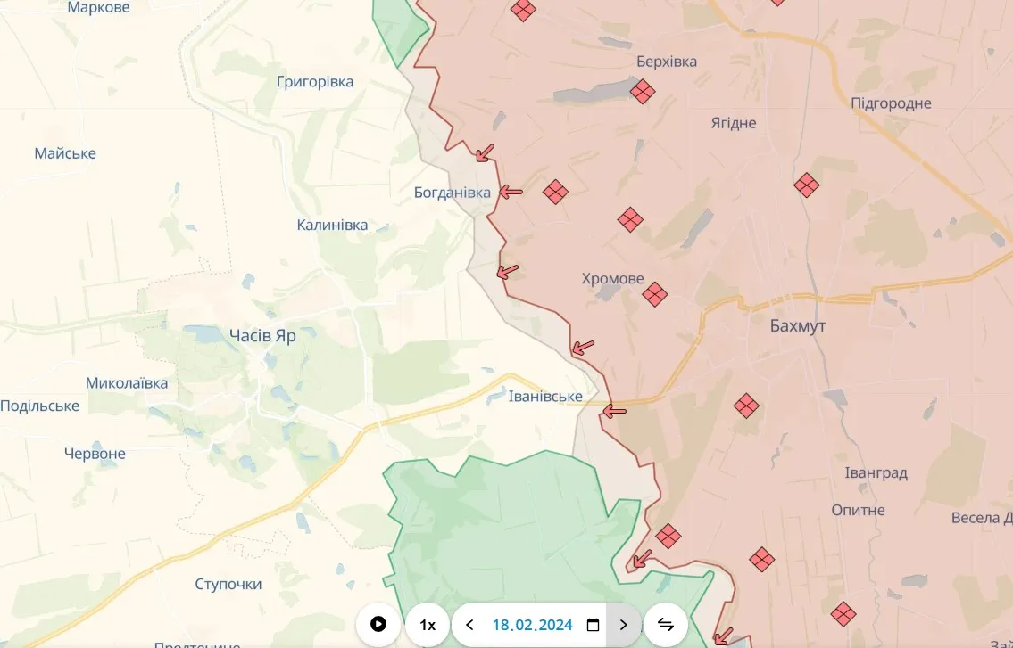 Ситуация вокруг Часового Яра Ситуация вокруг Часового Яра