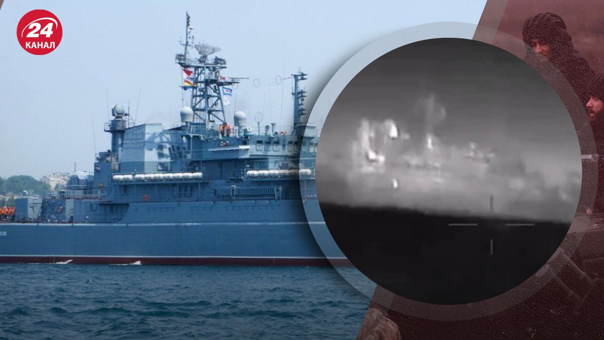Росія втрачає кораблі у Чорному морі