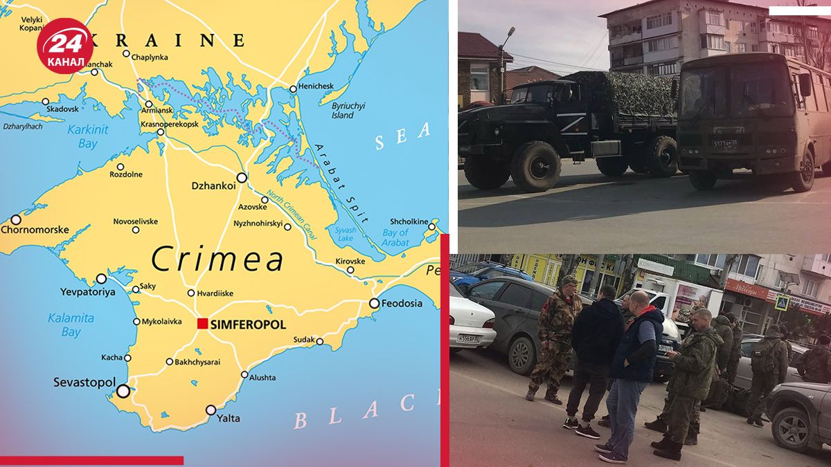 В Джанкой прибыли ЧВК "Вагнера" В Джанкой прибыли ЧВК "Вагнера"