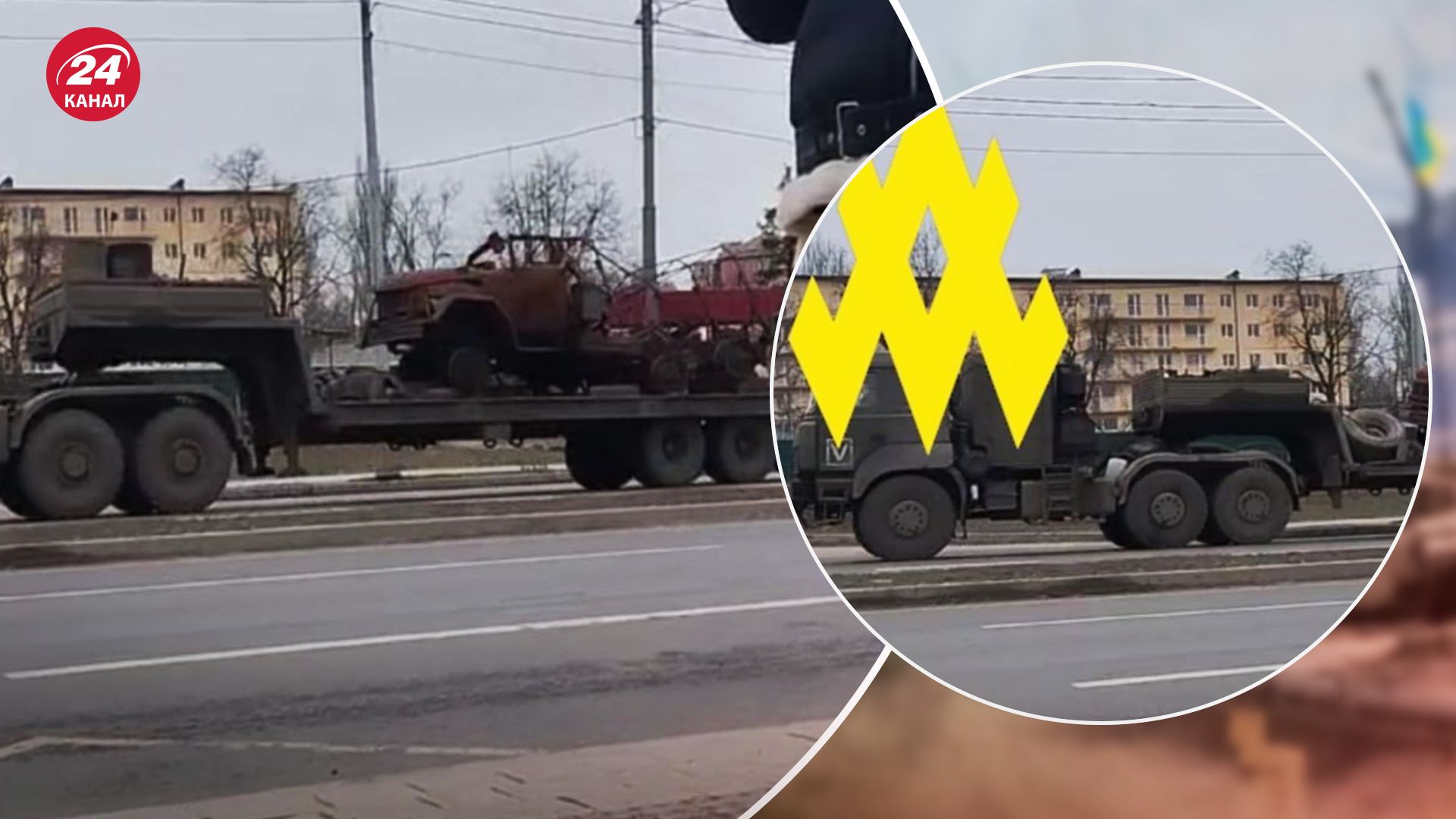 Росіяни перекидають техніку з-під Авдіївки Росіяни перекидають техніку з-під Авдіївки