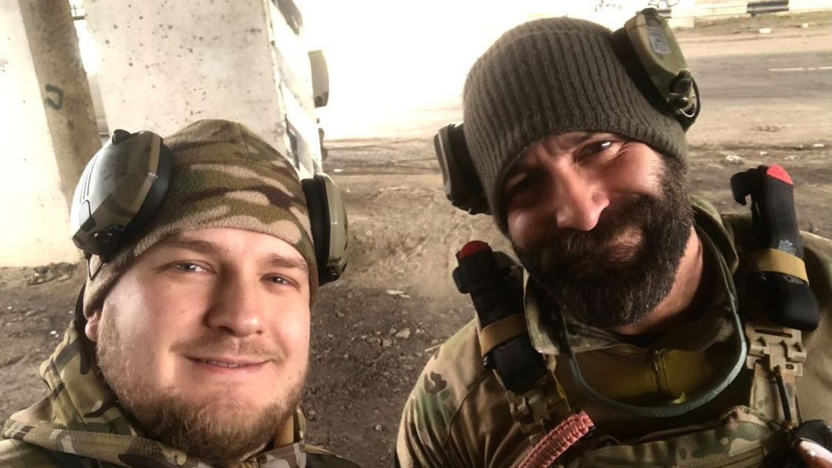 Даниэль Салем с побратимом