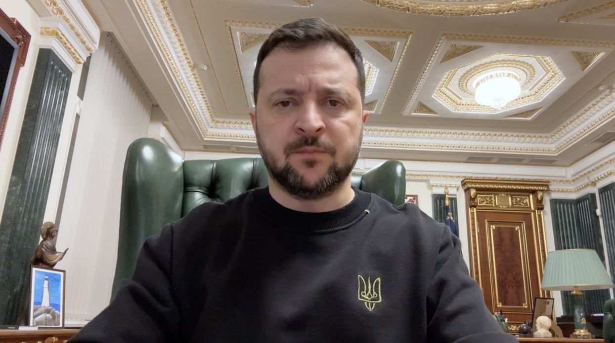 Звернення Зеленського 21 лютого Звернення Зеленського 21 лютого