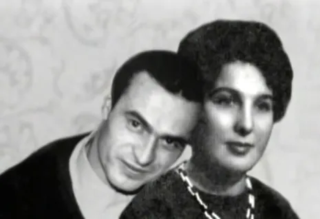 Василий Симоненко с женой 