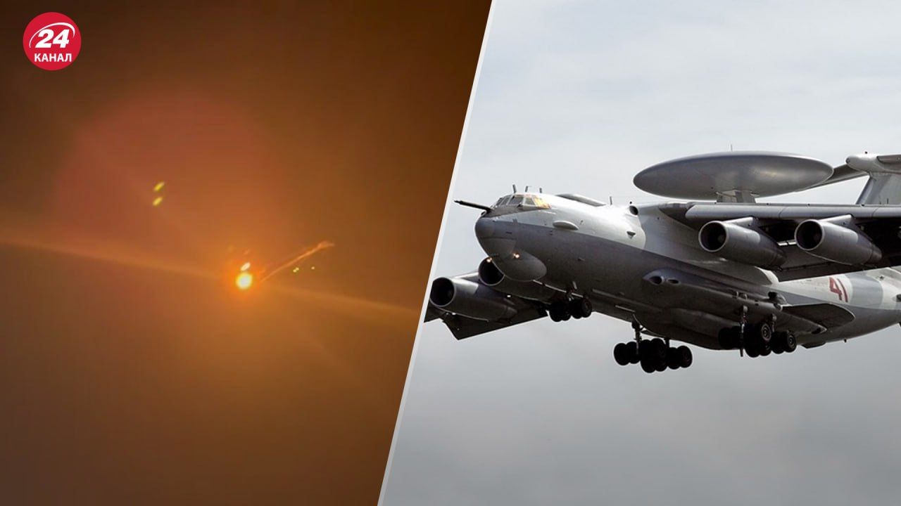 "Баян" долітався: Повітряні сили підтвердили збиття А-50 над Азовським морем - 24 Канал "Баян" долітався: Повітряні сили підтвердили збиття А-50 над Азовським морем - 24 Канал