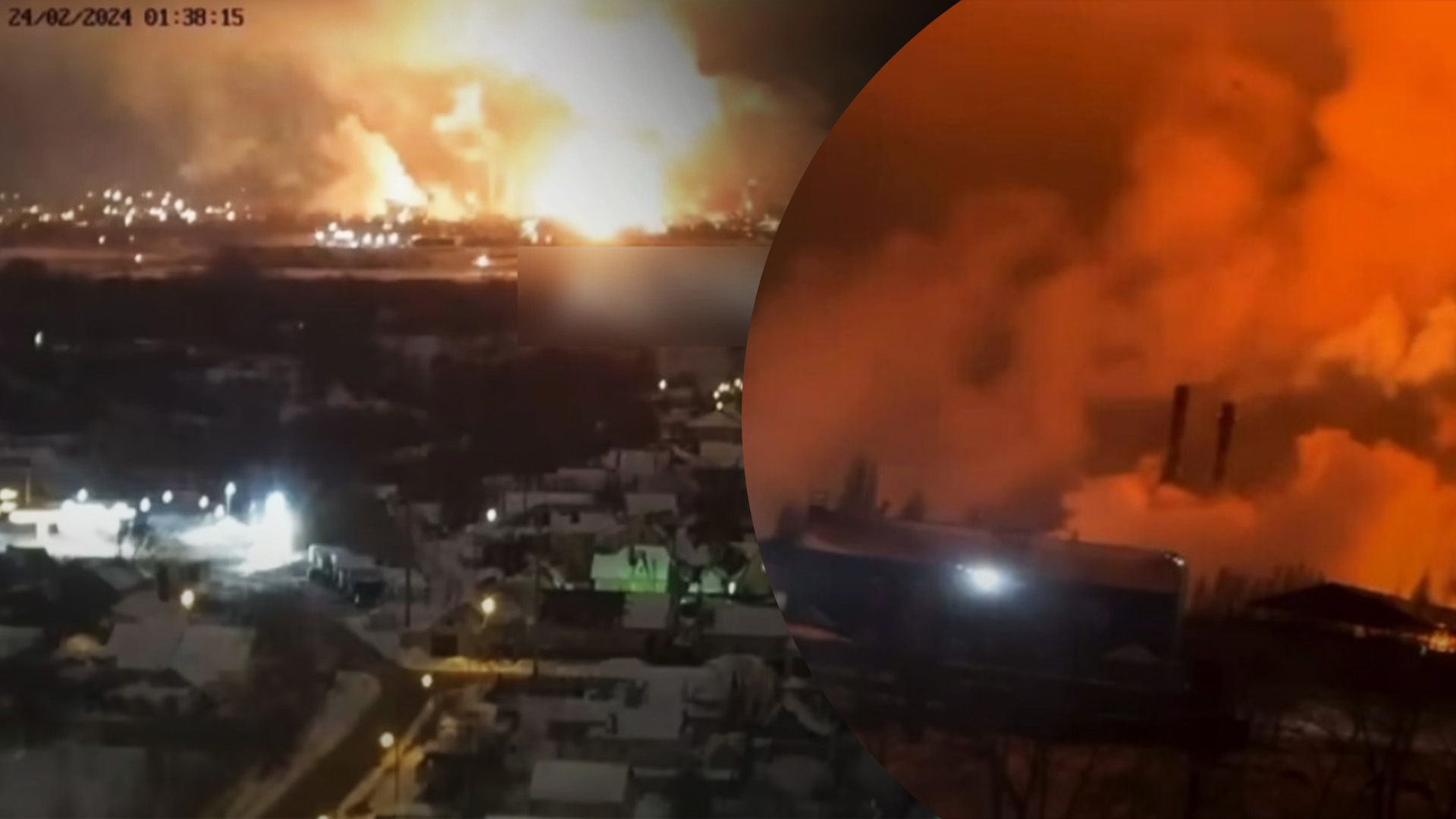 В Липецке мощный пожар В Липецке мощный пожар