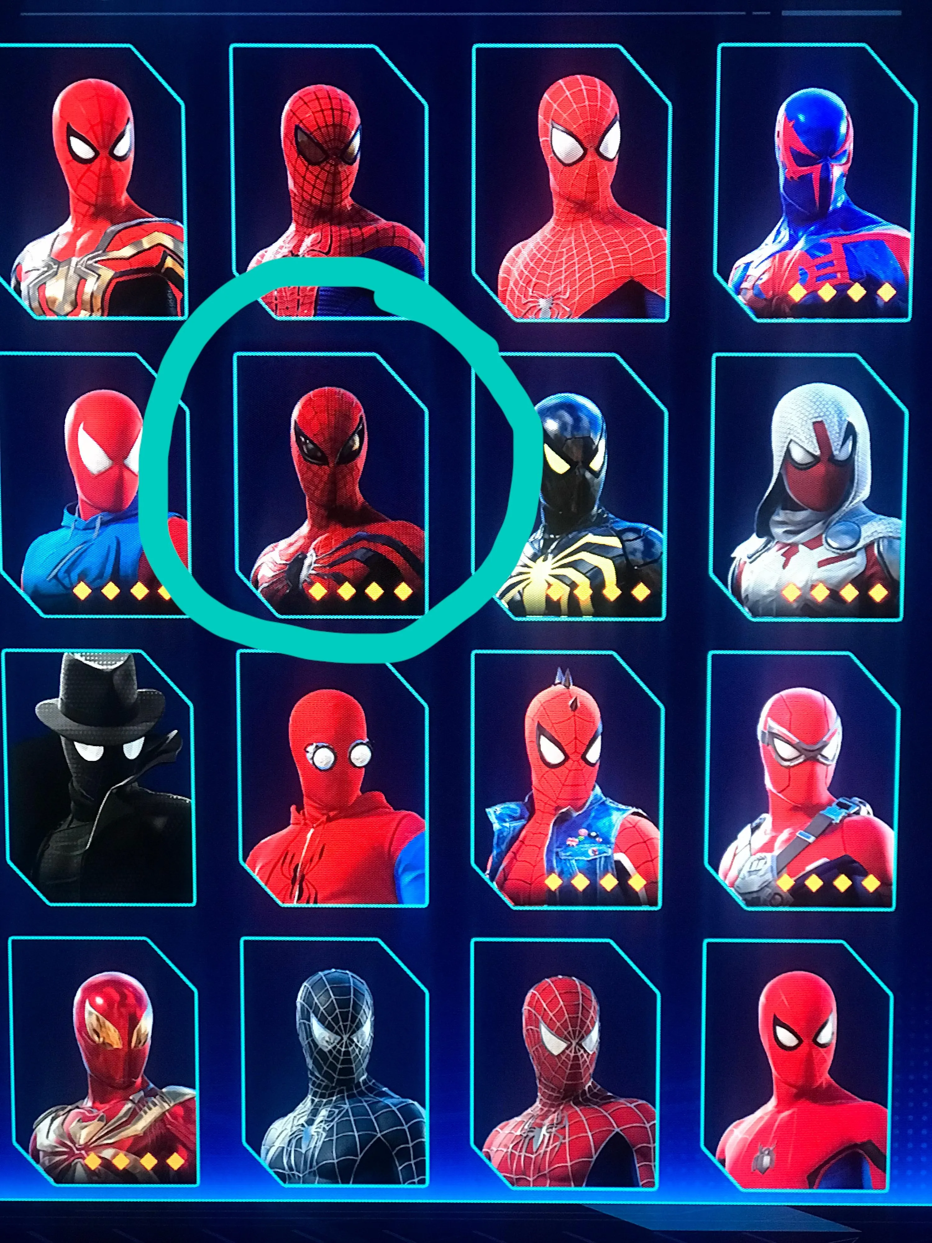 Костюм скрывает секрет