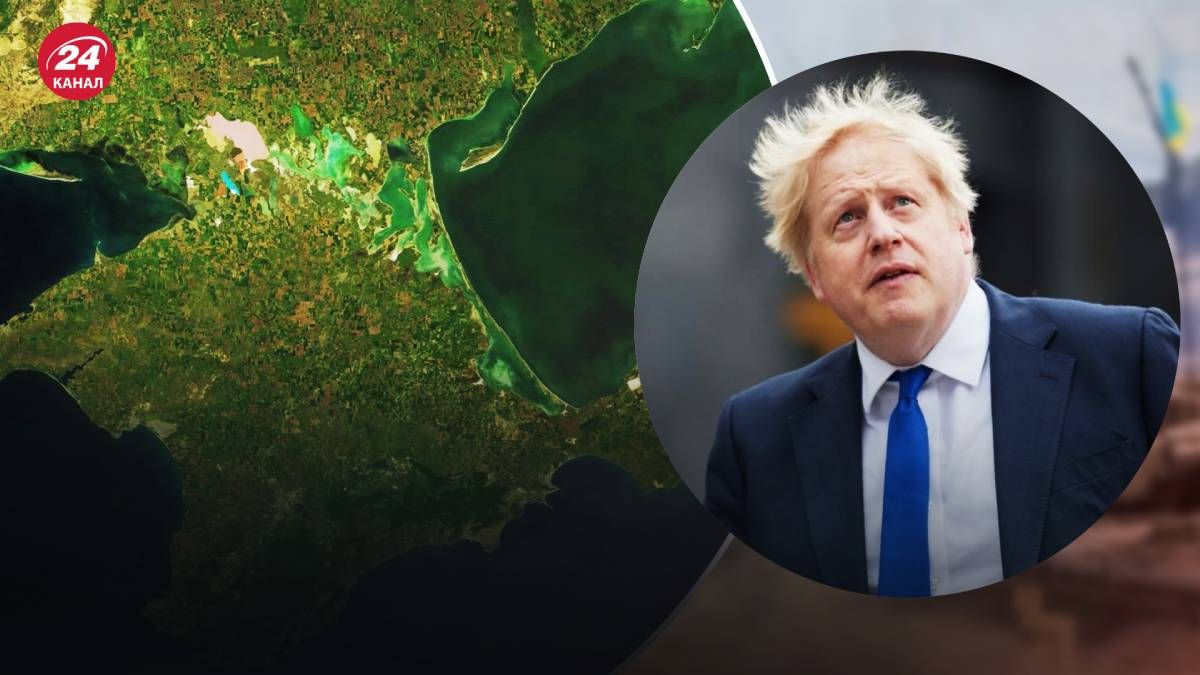 Борис Джонсон назвав необхідні передумови для деокупації Криму Борис Джонсон назвав необхідні передумови для деокупації Криму