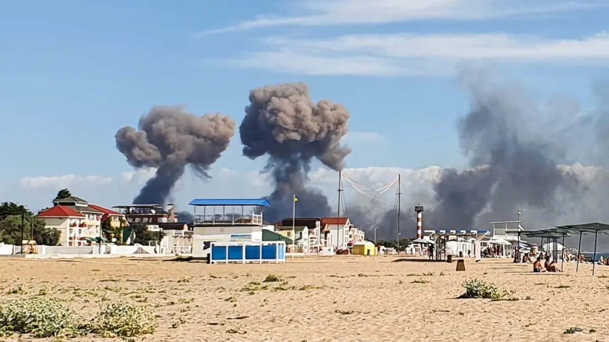 Взрывы в Новофедоровке Взрывы в Новофедоровке