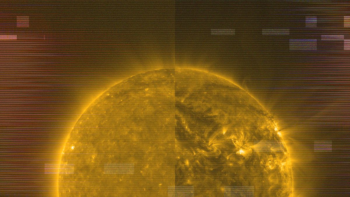 Ці два зображення Сонця показують, як сильно змінилася наша зоря за останні роки