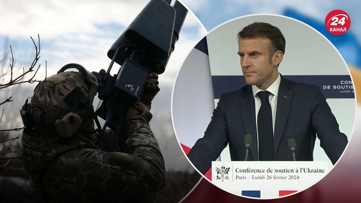 Макрон про відправлення в Україну військ НАТО - 24 Канал Макрон про відправлення в Україну військ НАТО - 24 Канал