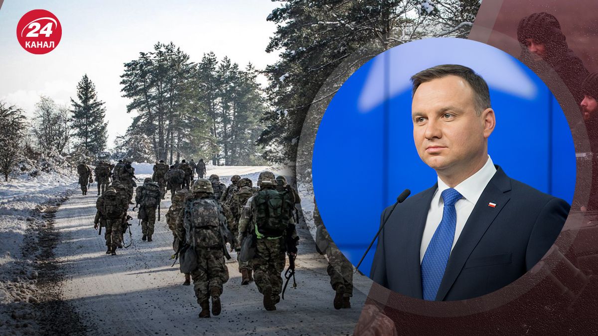 Дуда прокоментував заяву Макрона про відправлення військ НАТО в Україну
