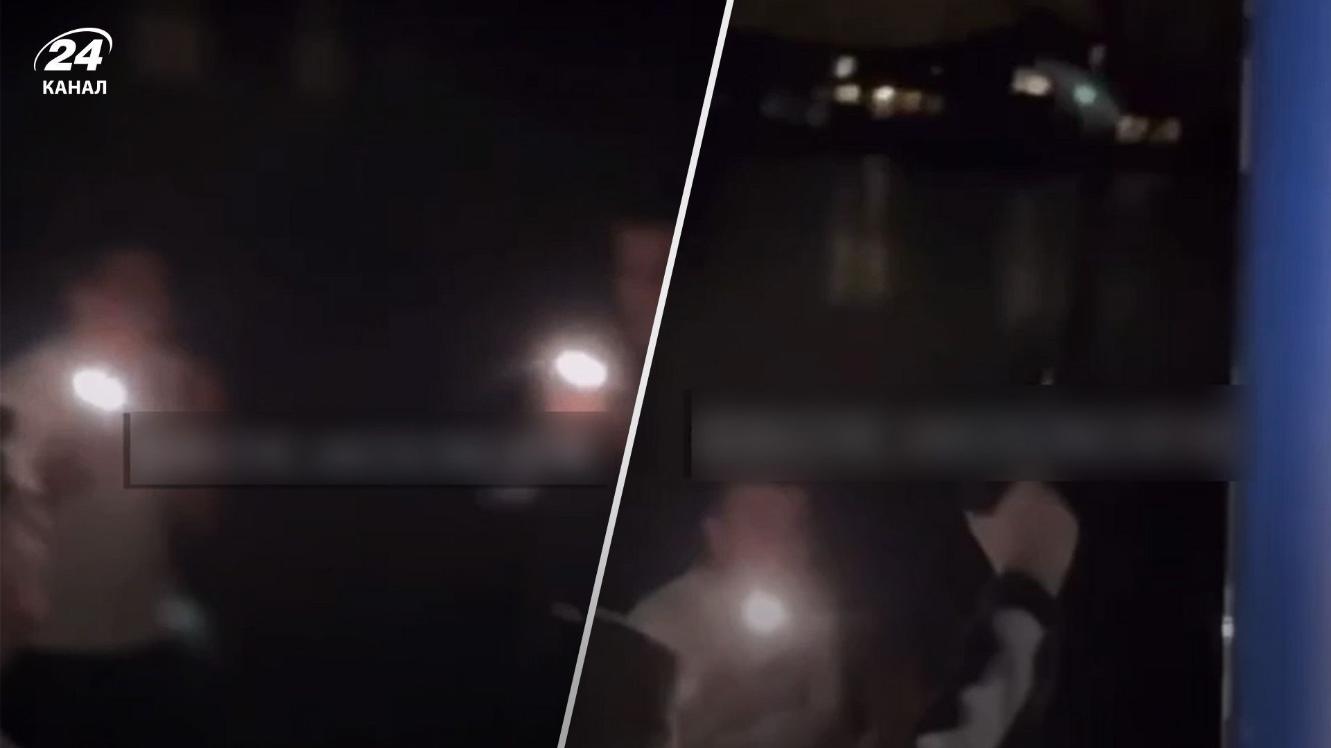 Группа молодчиков кричала лозунг "Ахмат - села Группа молодчиков кричала лозунг "Ахмат - села