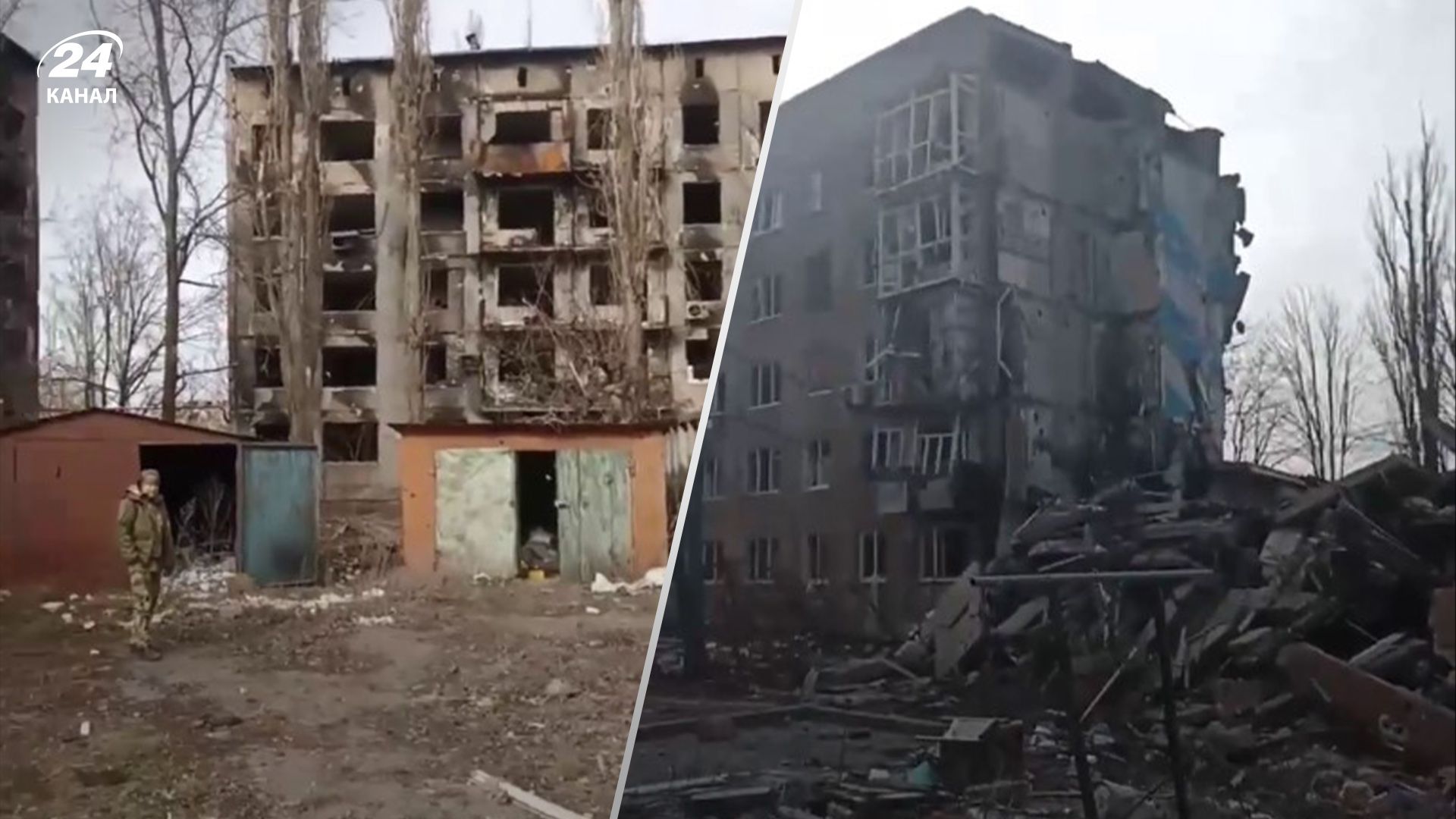 Росіянин показав зруйновану Авдіївку Росіянин показав зруйновану Авдіївку