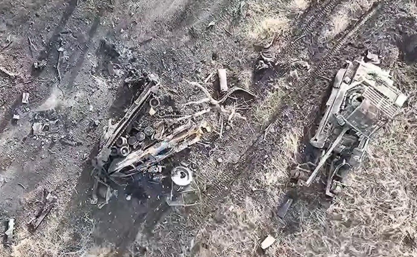 Десантники уничтожили колонну россиян возле Новомихайловки под Донецком
