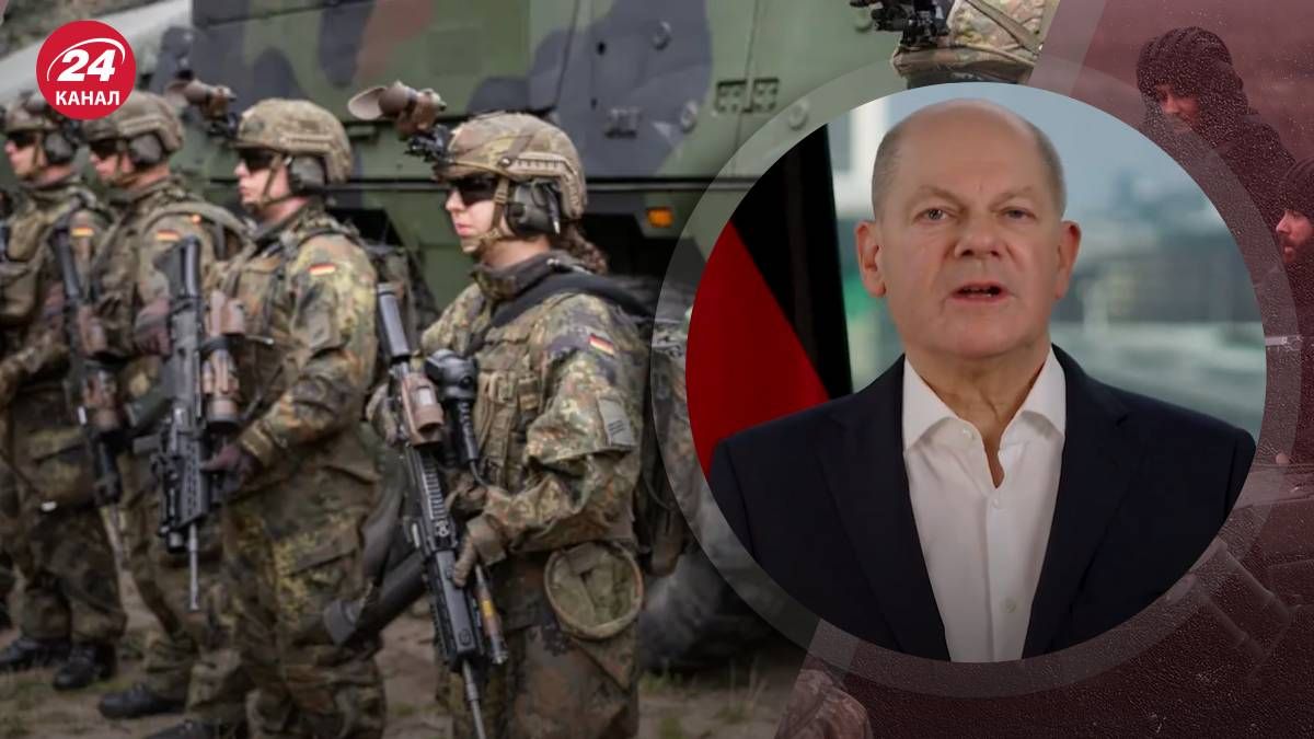 Олаф Шольц записав звернення до народу Олаф Шольц записав звернення до народу