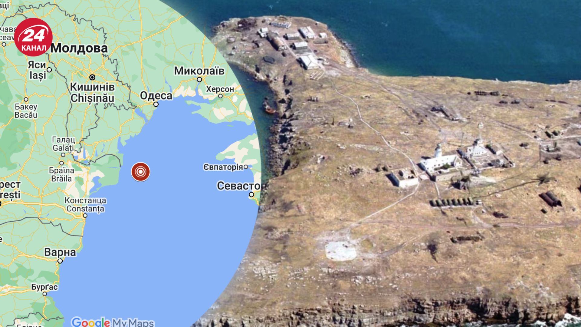 Неподалік острова Зміїний стався землетрус Неподалік острова Зміїний стався землетрус