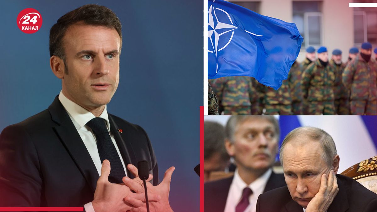 Макрон сказав про можливість нападу Росії на НАТО Макрон сказав про можливість нападу Росії на НАТО