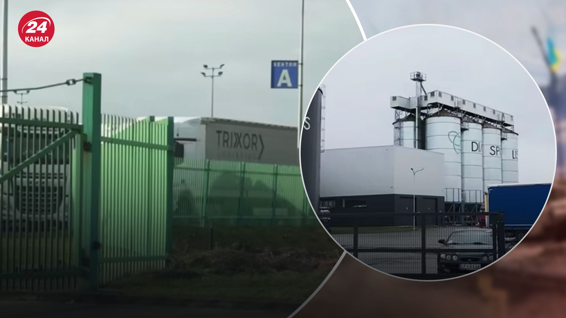 Михаил Ткач показал, как грузовики с российским зерном въезжают в Польшу через Беларусь
