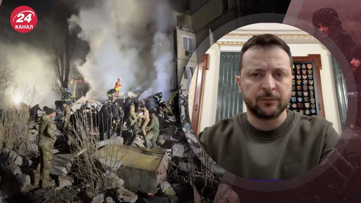 Зеленський відреагував на нічний терор Росії Зеленський відреагував на нічний терор Росії