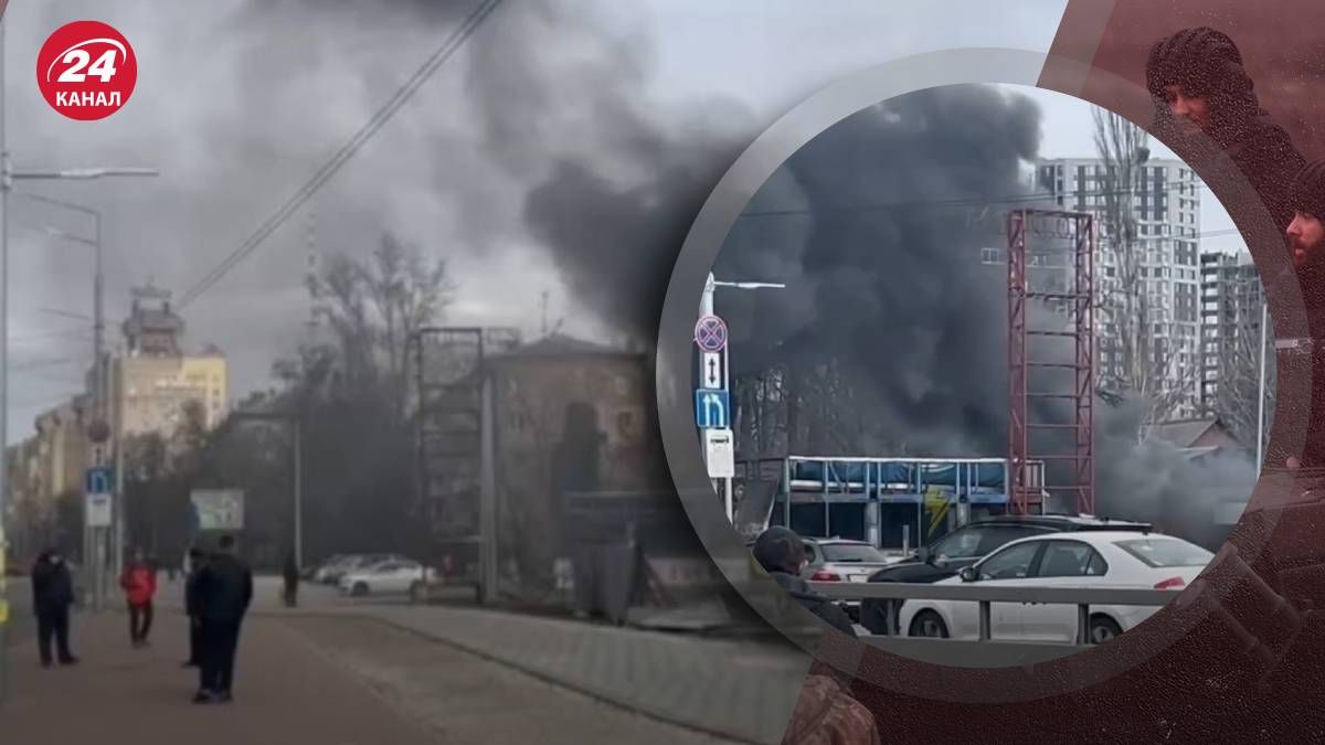 У Києві повідомляли про пожежу на території кіностудії Довженка - 24 Канал