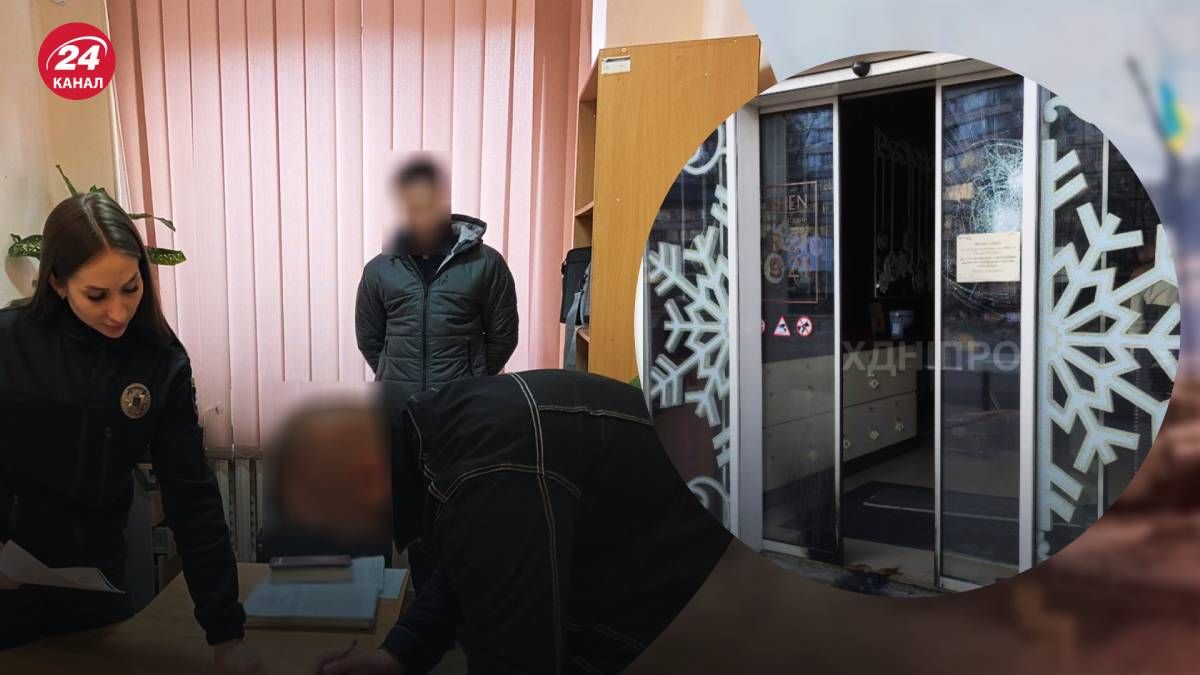 Поліція знайшла чоловіка, який підпалив магазин Рошен Поліція знайшла чоловіка, який підпалив магазин Рошен