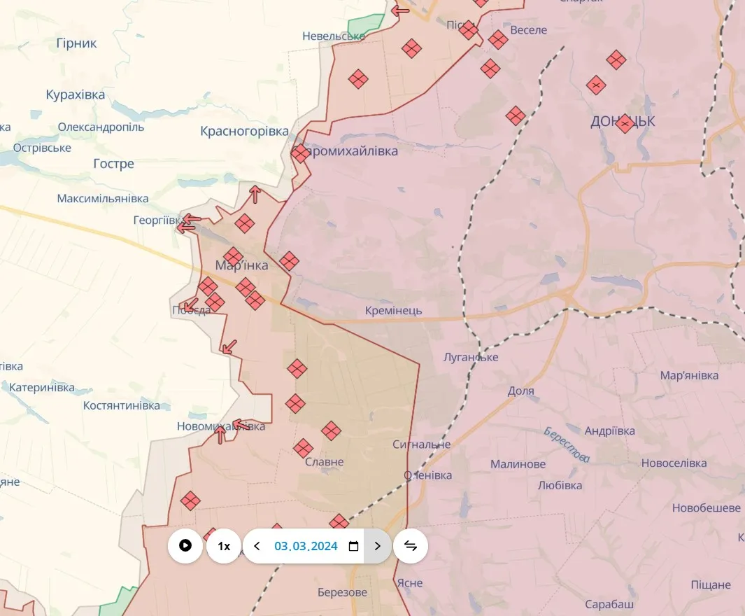 Мар'їнський напрямок Мар'їнський напрямок