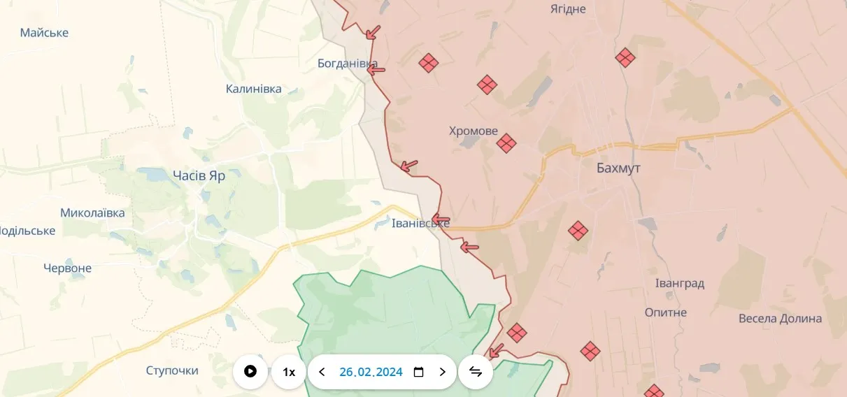 Бахмутський напрямок Бахмутський напрямок