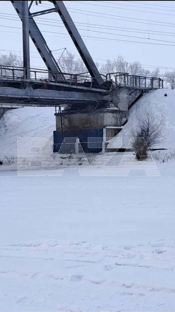 Вибух на залізничному мості в Самарській області