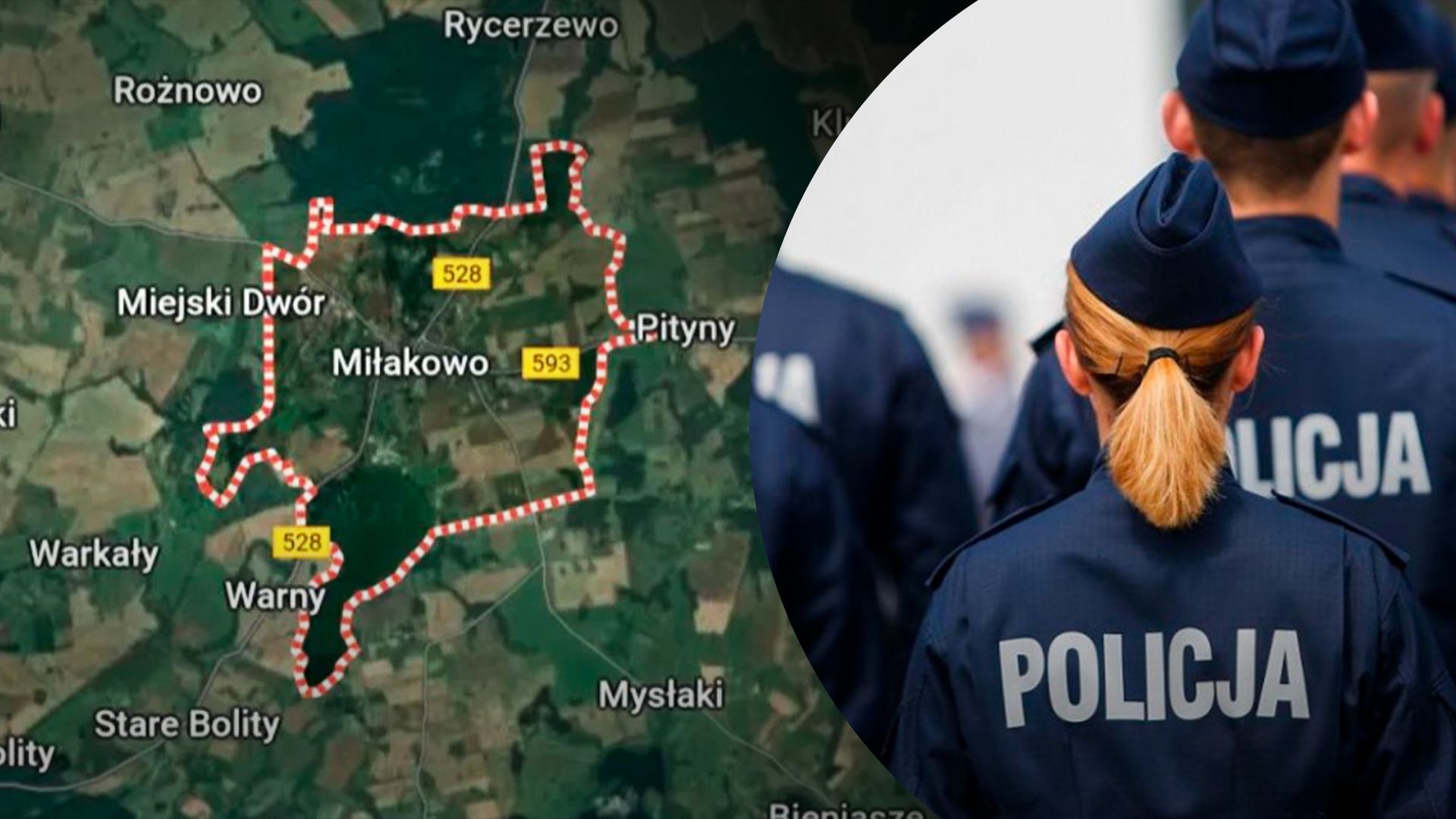 В Польщі біля кордону з Росією впав невідомий літаючий об'єкт