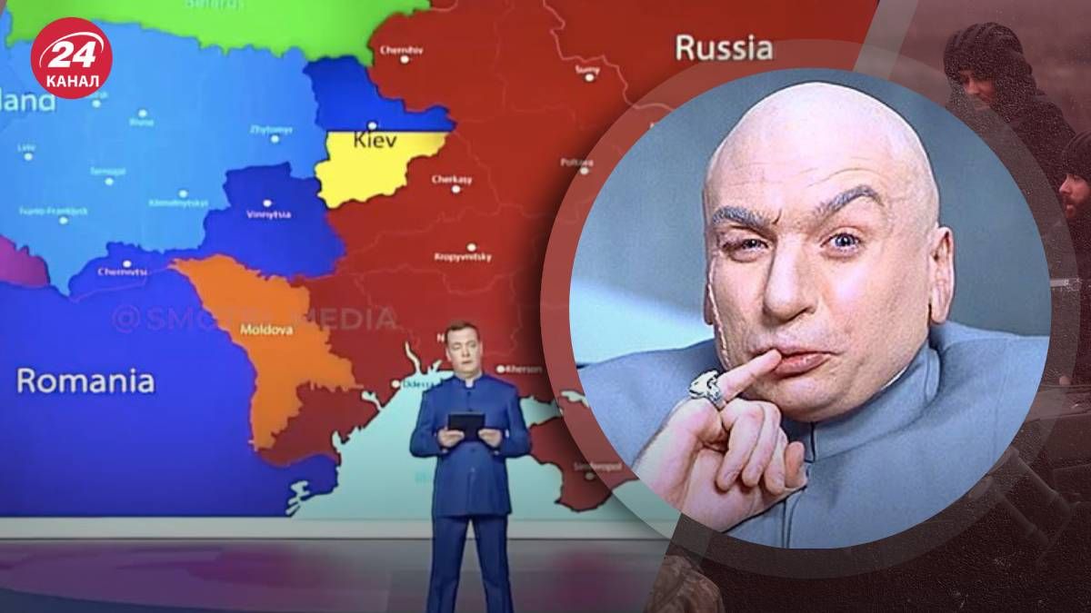 Медведева в сети сравнили с Доктором Зло Медведева в сети сравнили с Доктором Зло