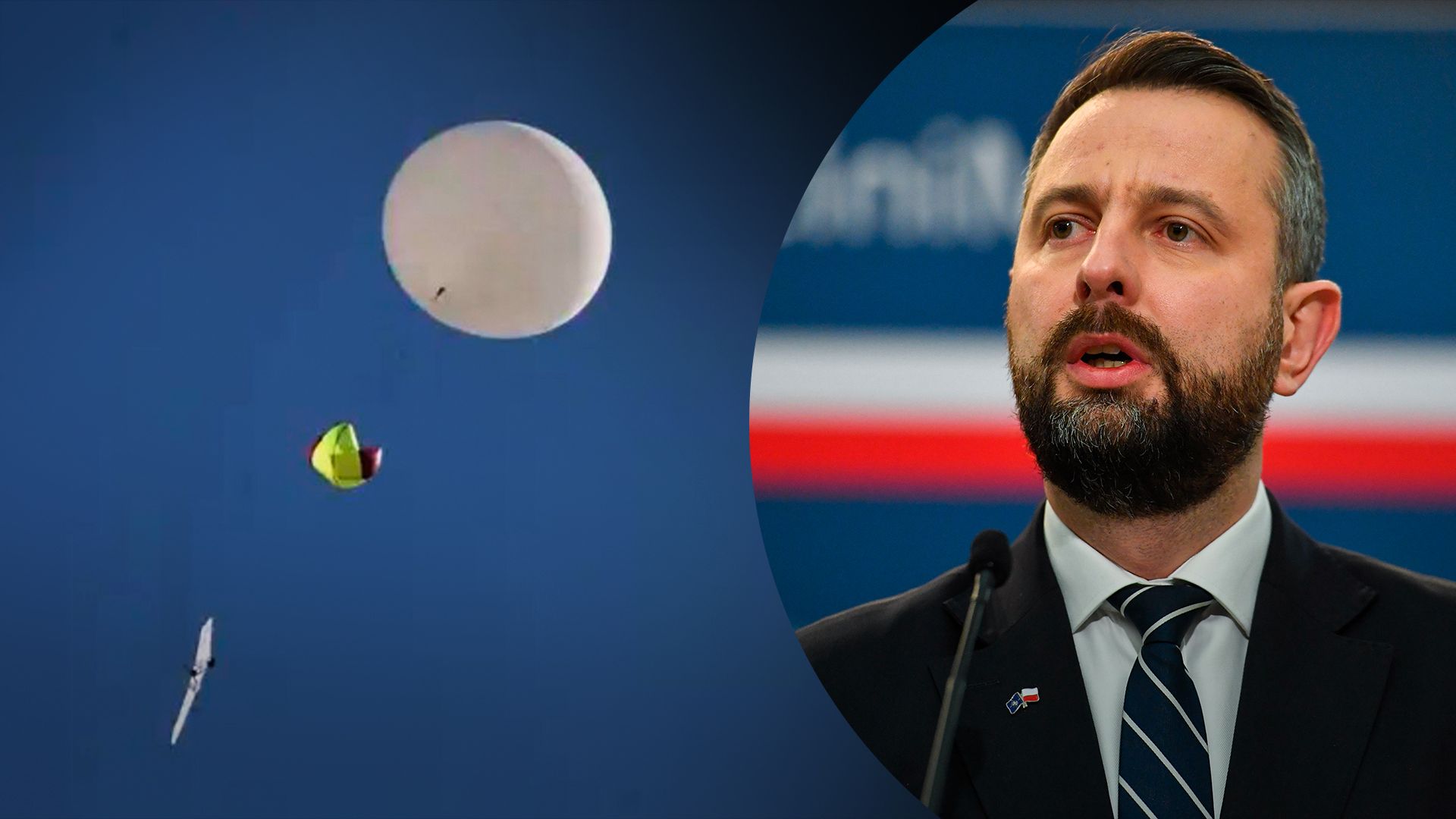 Владислав Косиняк-Камиш прокоментував падіння невідомого об'єкту Владислав Косиняк-Камиш прокоментував падіння невідомого об'єкту