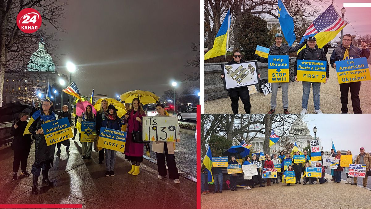 Допомога Україні з боку США – українці у США переконують Конгрес схвалити допомогу Києву - 24 Канал Допомога Україні з боку США – українці у США переконують Конгрес схвалити допомогу Києву - 24 Канал