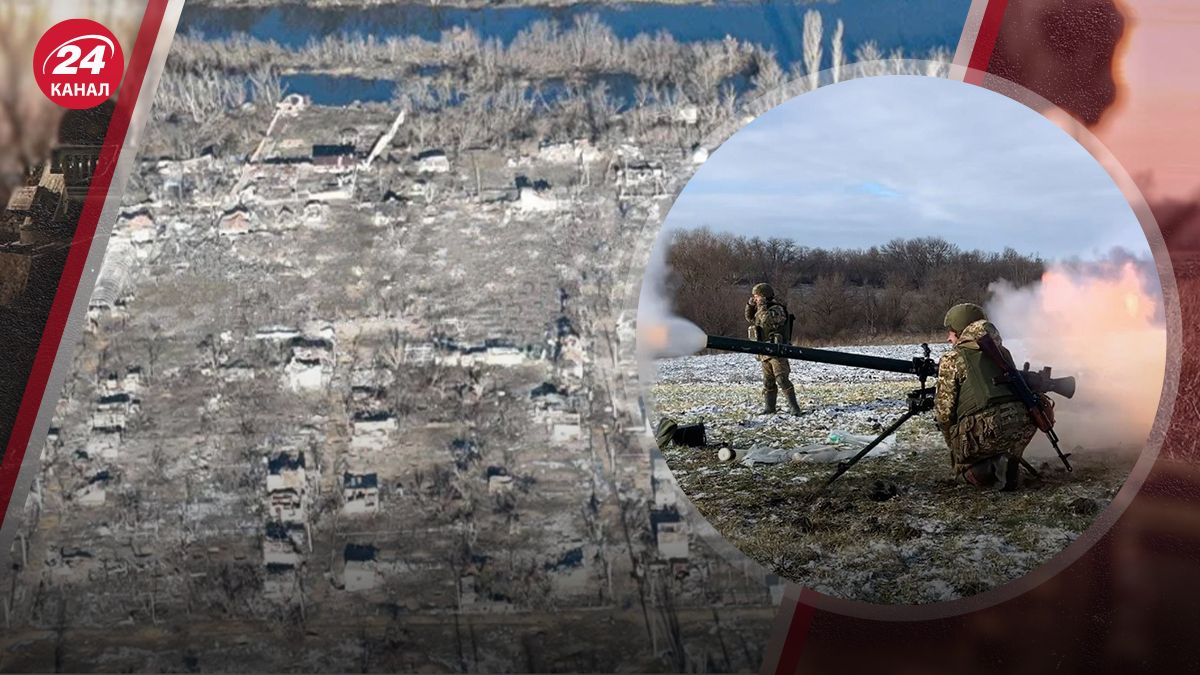 Россияне разрушили Крынки на Херсонщине