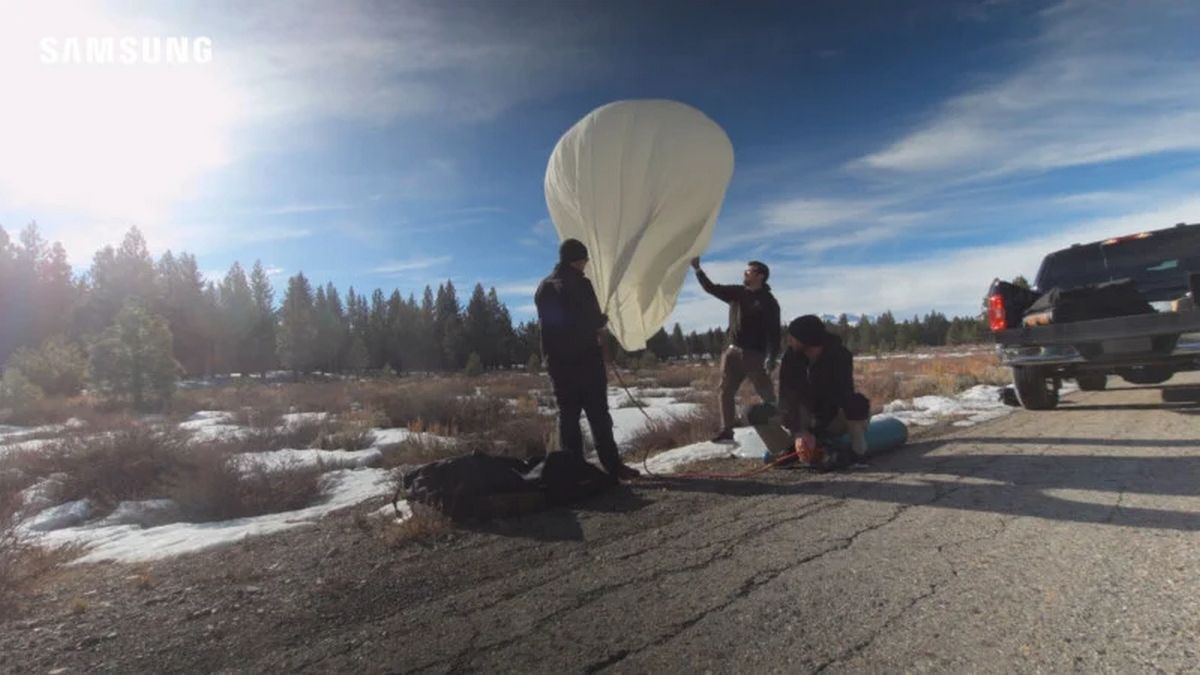 Samsung Galaxy S24 Ultra зробили приголомшливі знімки Землі зі стратосфери Samsung Galaxy S24 Ultra зробили приголомшливі знімки Землі зі стратосфери