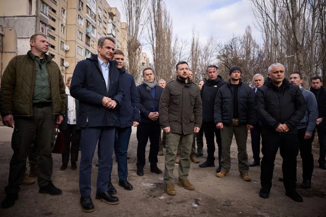 Зеленський з прем'єром Греції в Одесі