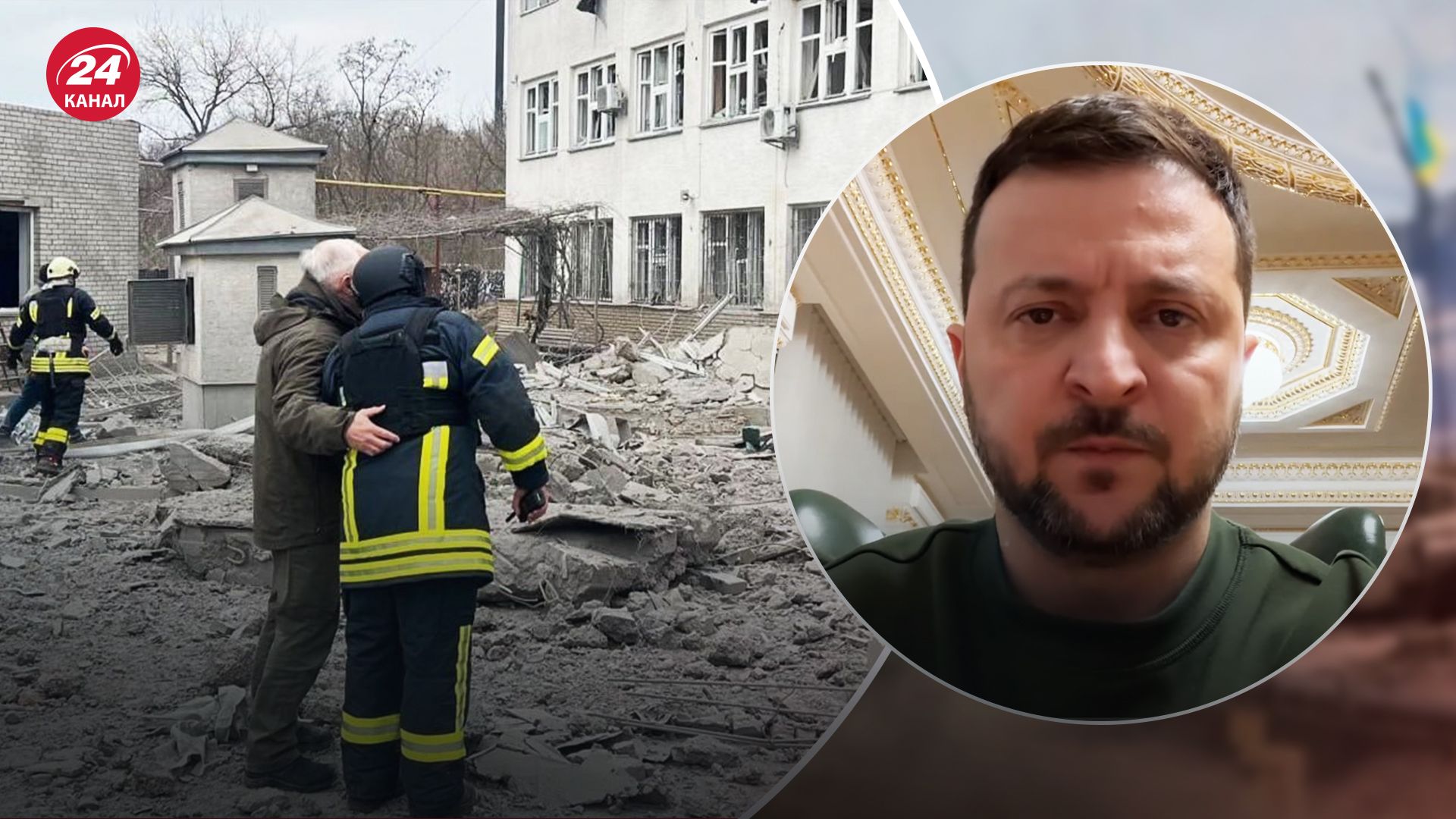 Зеленський розповів, що у Сумах є загиблі після атаки Росії Зеленський розповів, що у Сумах є загиблі після атаки Росії