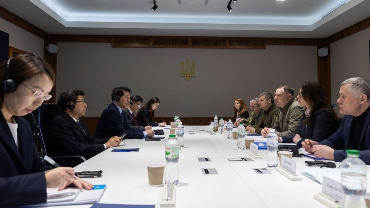 Зустріч української і китайської делегацій 7 березня 2024