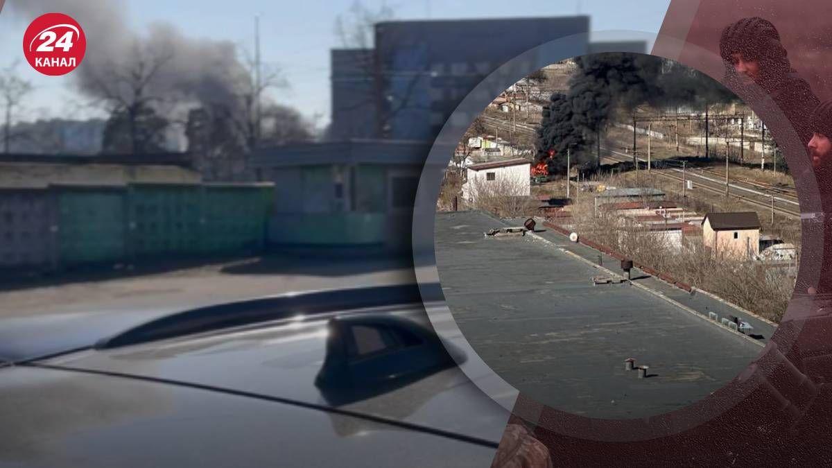 У Києві спалахнула сильна пожежа - 24 Канал