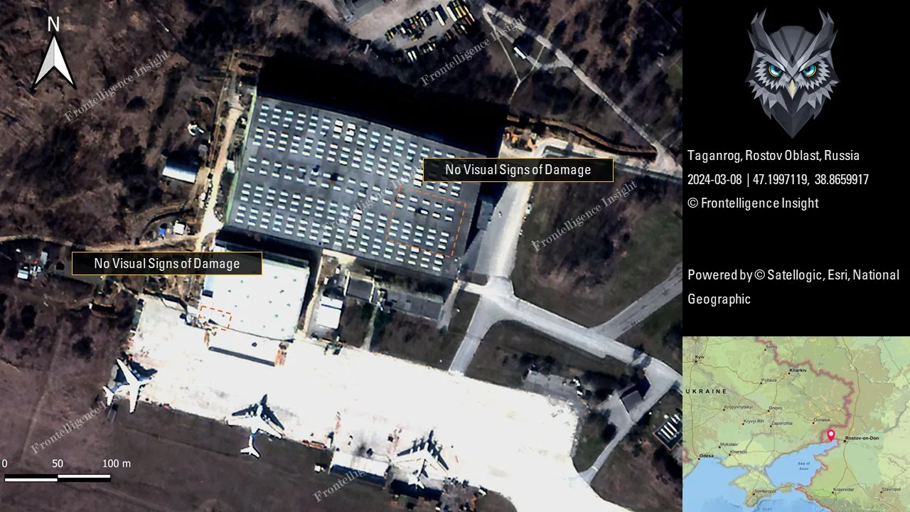 Атака в Таганрозі - супутникові фото заводу