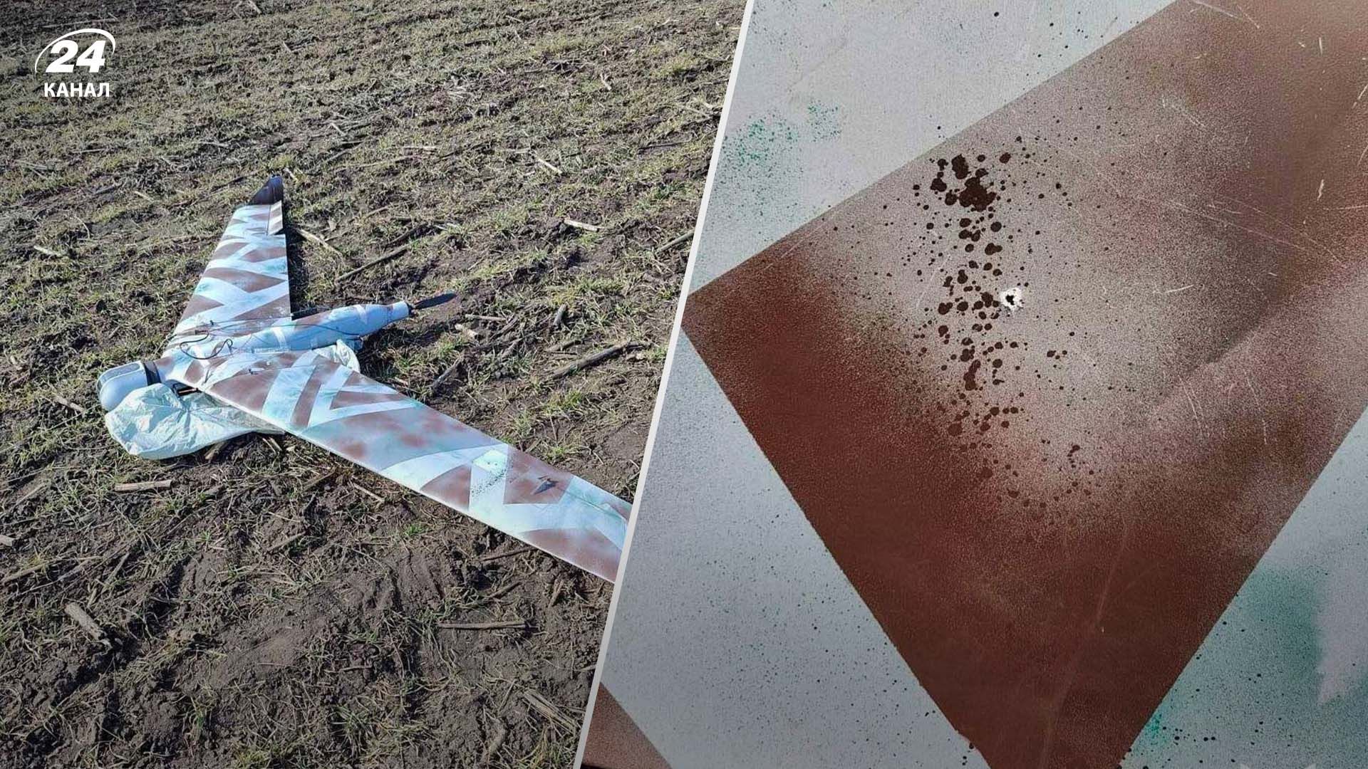 Український снайпер збив дрон окупантів Український снайпер збив дрон окупантів