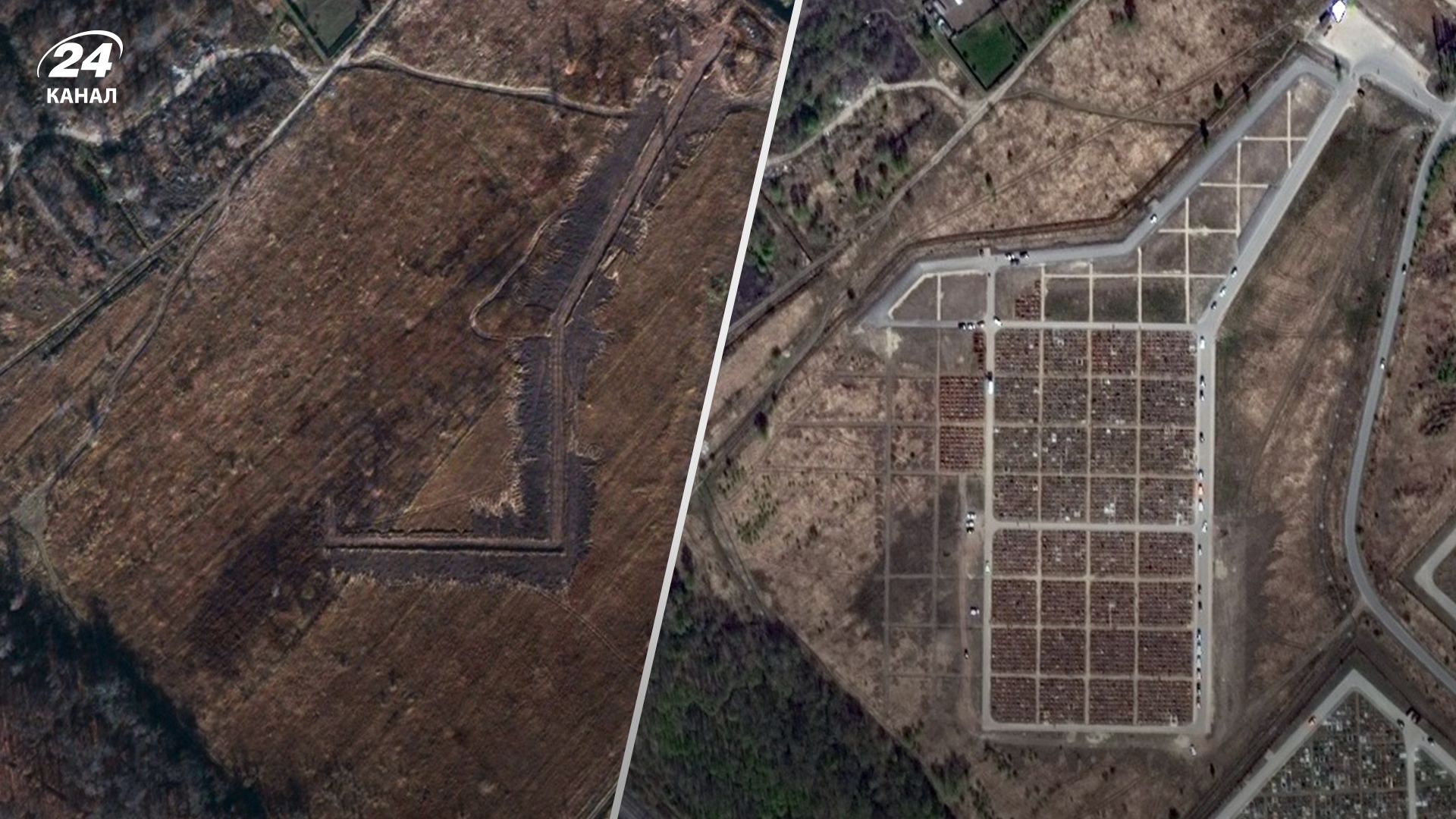 Богородское кладбище, октябрь 2021 и 2023 годов