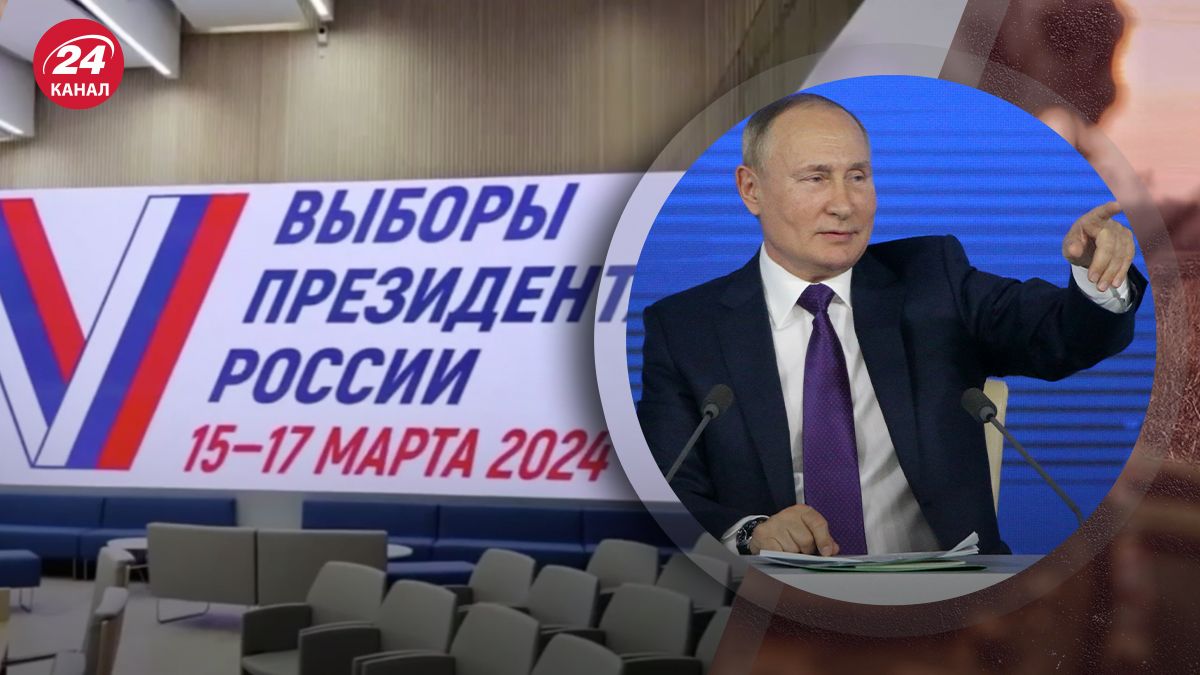 Как россияне готовятся к президентским выборам России на оккупированной территории Украины