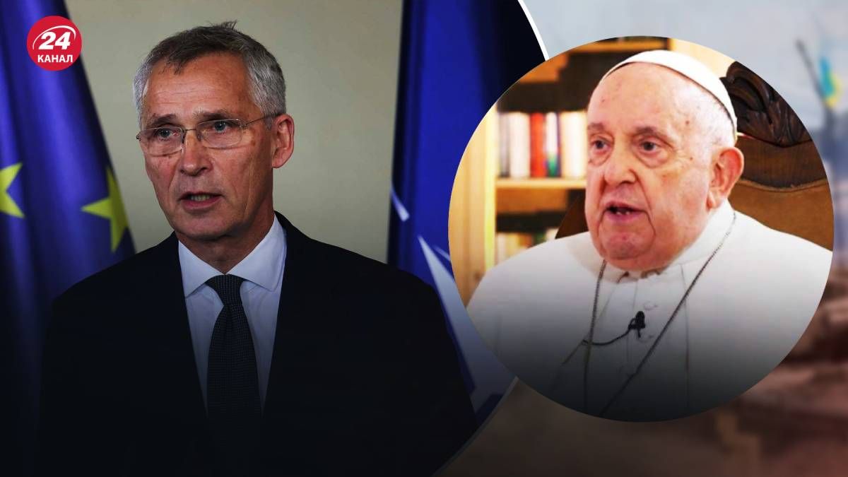 Столтенберг отверг предложение Папы о мирных переговорах путем капитуляции Украины